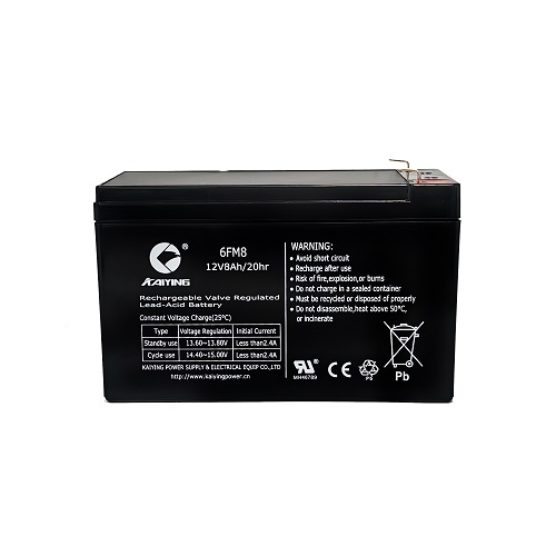 Batterie plomb-acide scellée 12V8Ah Batterie 6FM8 Ups fabricant
