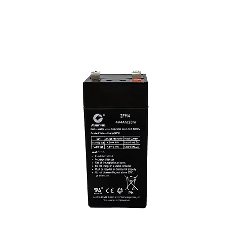 Batterie plomb-acide scellée 4V4Ah Batterie 2FM4 Ups fabricant