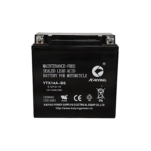 Batterie moto SMF YTX14A-BS 12V14AH fabricant