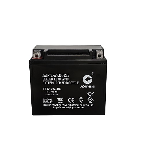 Batterie moto SMF YTX12A-BS 12V12AH fabricant