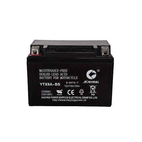 Batterie moto SMF YTX9A-BS 12V7AH fabricant