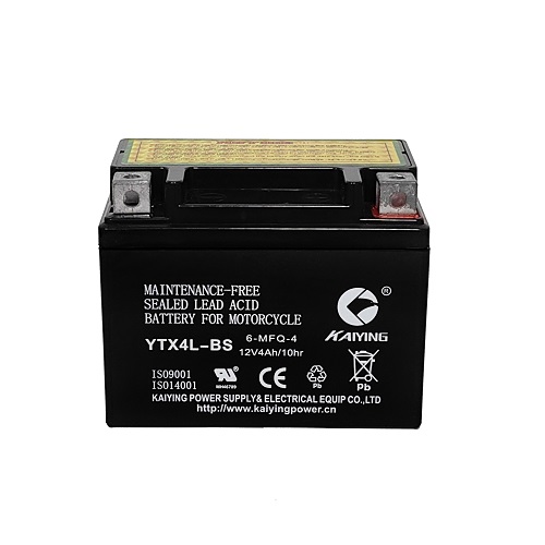 Batterie moto SMF YTX4L-BS 12V4AH fabricant