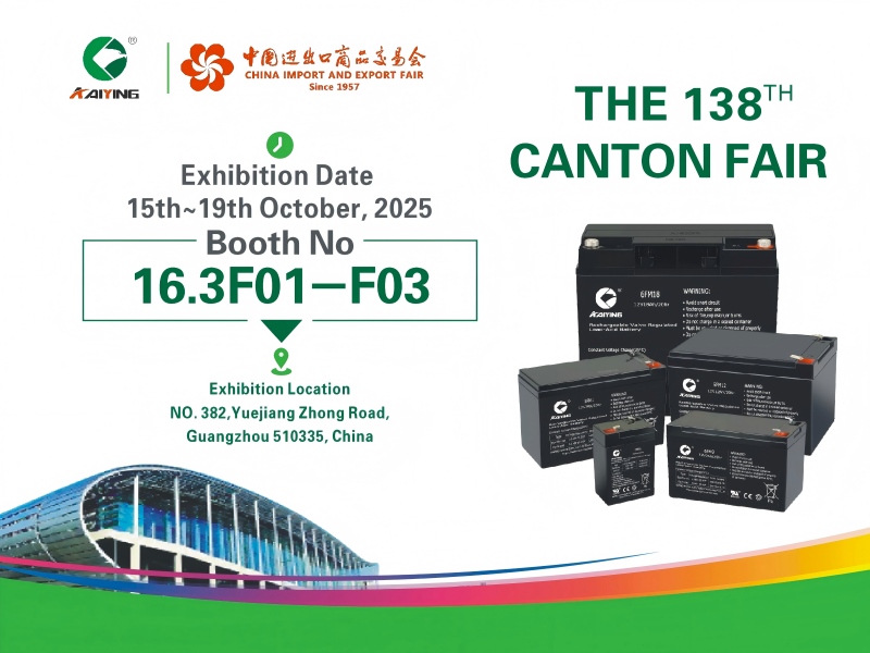 138e Foire de Canton 2025 (édition d'automne) | Kaiying : 16.2F01-03